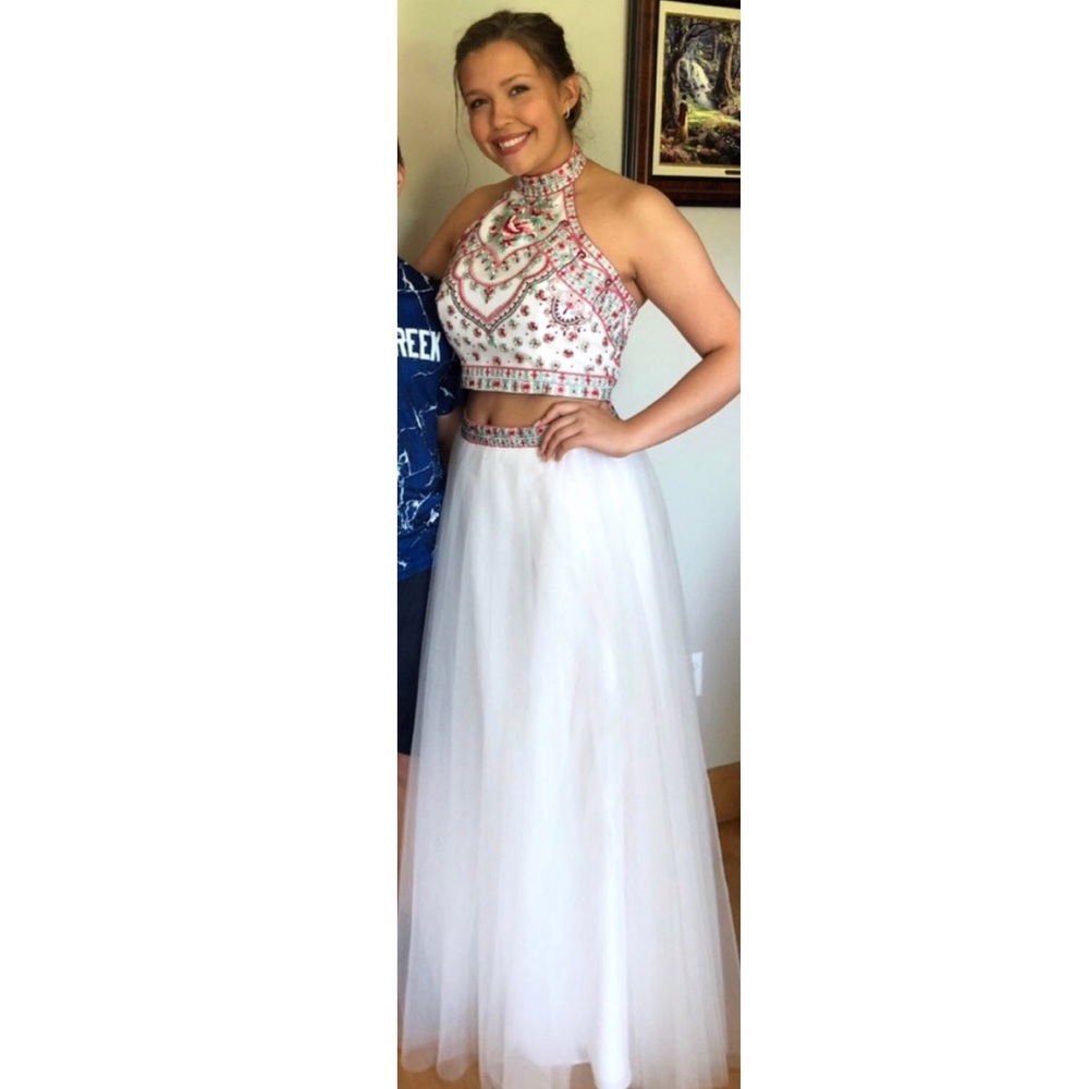 Two Piece Prom Dress